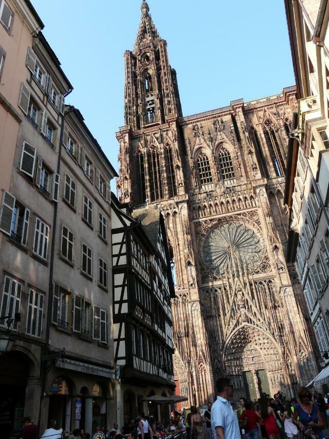 Cathedrale Estrasburgo Exterior foto