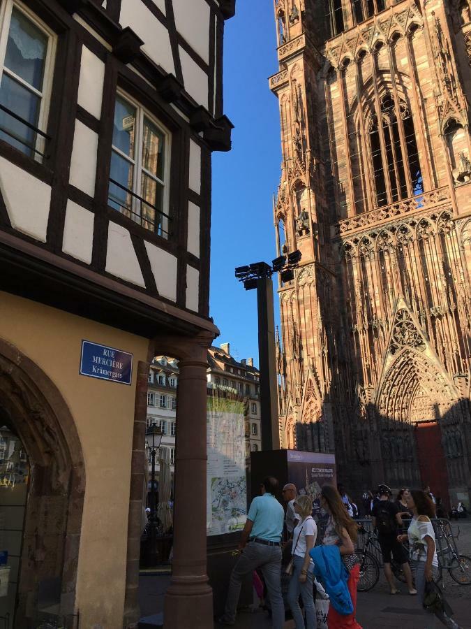 Cathedrale Estrasburgo Exterior foto